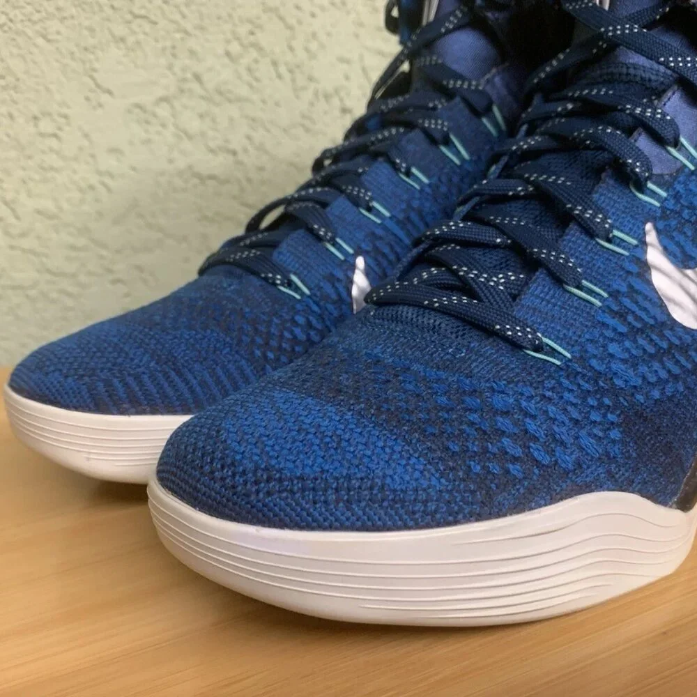 Size 9 - Nike Kobe 9 Elite Brave Blue 2014‎